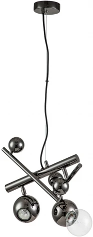 Подвесной светильник Indigo Saldo V000331 (220V, на тросе, шарики, молекулы)