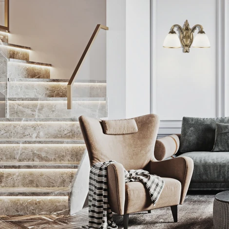 Бра Arte Milano AM340837 340837/2W AB (220V)