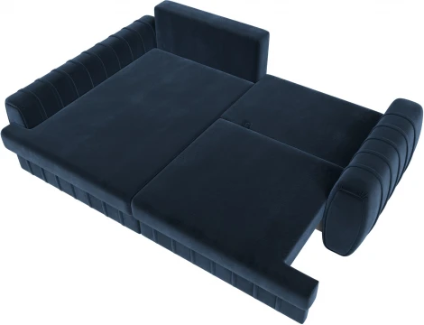 Диван угловой Лига-057 НПБ угол левый Лига Диванов (Велюр) арт.129276L