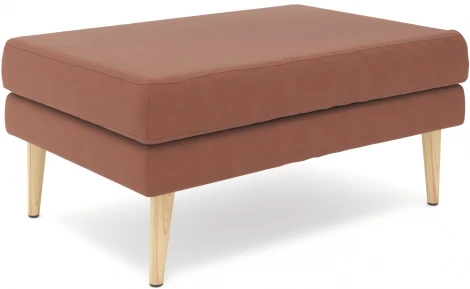 Банкетка Arsko Корс 1 терракотовый велюр