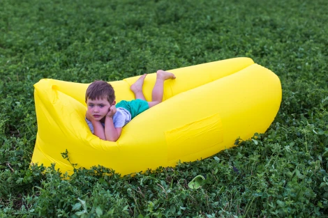 Надувной лежак Dreambag AirPuf Желтый 5900800