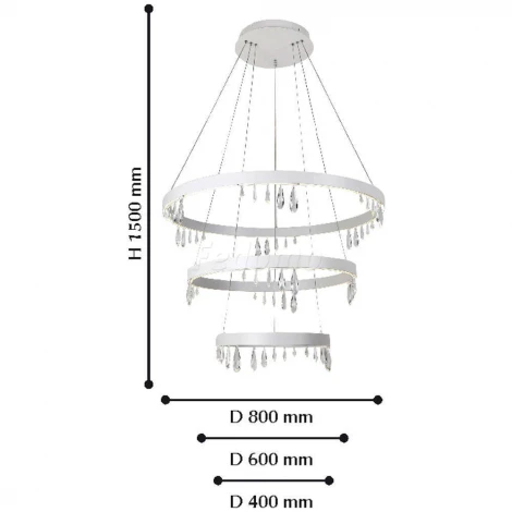 Подвесная люстра Favourite Pluvia 1974-12P