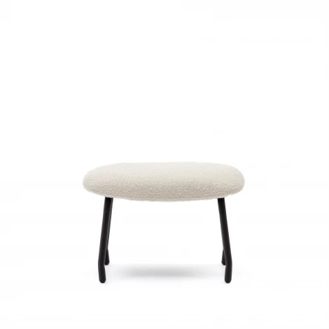 Пуфик La Forma (ex Julia Grup) Belina (Белый/ Фанера)