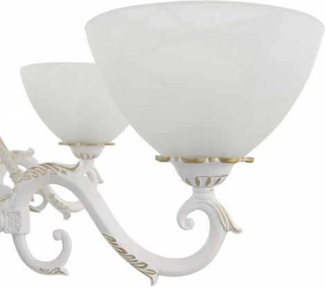 Подвесная люстра Arte Milano AM340518 340518/6-3 WT+G (220V, на цепи)