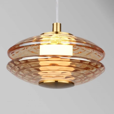 Подвесной светильник Favourite Claros 4641-1P (LED, 220V, на проводе, круглые)