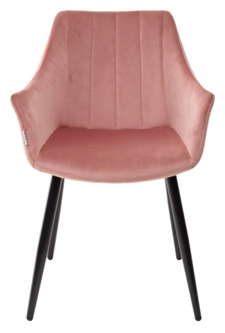 Стул M-City BELINDA BLUVEL-52 PINK, велюр