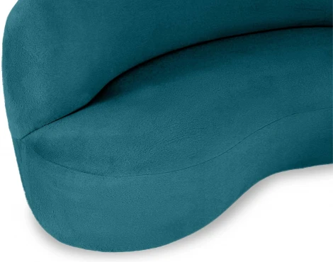 Диван Patti 1900 ОГОГО (арт.853246), (Мех/Бирюзовый)