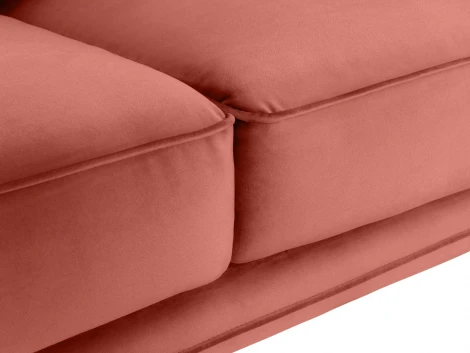 Диван Amsterdam трехместный ОГОГО (арт.342361), (Ткань/Розовый)