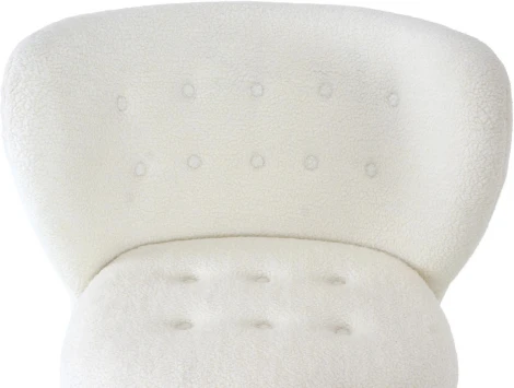 Кресло Lounge Wood ОГОГО (арт.832462), (Искусственный мех)