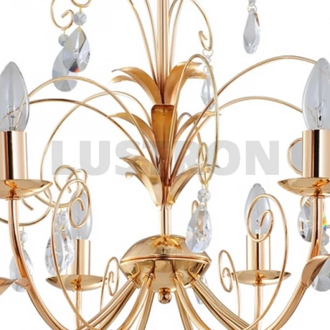 Подвесная люстра IDLamp 835 835/8-Dorato