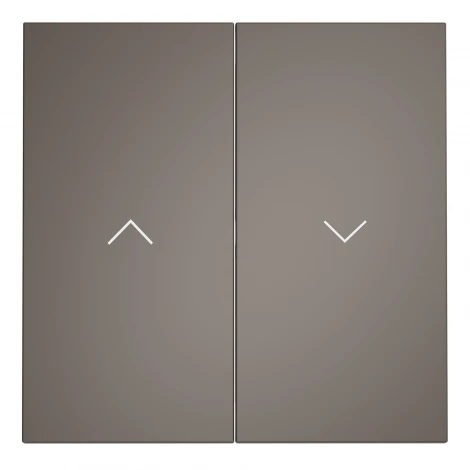 Клавиши для выключателя/переключателя двухклавишного (хлопок) Voltum S70 VLS002514