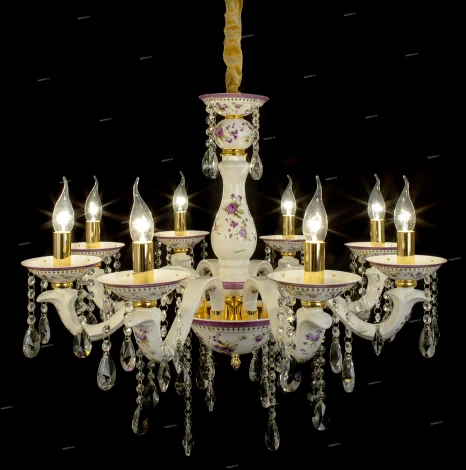 Подвесная люстра Arte Lamp Contessa A6613LM-8GO