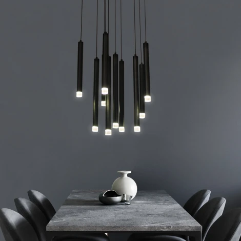 Подвесной светильник Moderli Siento V2321-PL (LED, 220V, на проводе, круглые)