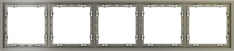Рамка на 5 постов (шелк) Voltum S70 VLS100504