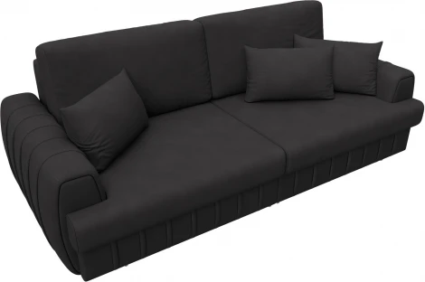 Диван прямой Лига-057 НПБ Лига Диванов (Замша) арт.129226