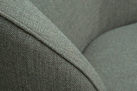 Кресло Капри Бейсик(Capri Basic), рогожка т.серый Norton-Graphite 80*90*82см Garda Decor