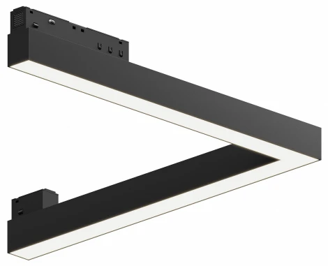 Трековый светильник магнитный светодиодный угловой 48V 24W Hesby Lighting ElDeko HSBL_0235