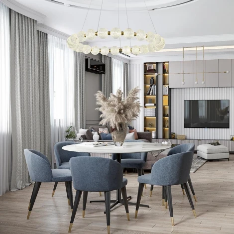 Подвесной светильник светодиодный Modelux MODESTYLE MS.8014.800 AB