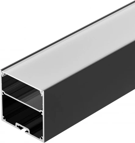 Профиль SL-LINE-5050-LW-3000 ANOD BLACK (Arlight, Алюминий) 043977