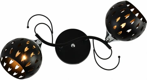 Потолочная люстра на штанге Reluce 01314-0.3-02 BK+CR (220V)