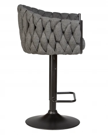 Набор 2 шт стул барный DOBRIN LEON (графитовая ткань (LAR-275-21))