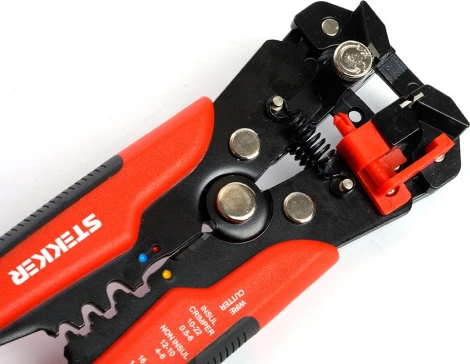 Автоматический многофункциональный инструмент для зачистки кабеля Stekker 39775