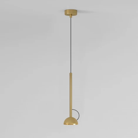 Подвесной светильник Elektrostandard Join 50313 LED 7W 4000K латунь (220V, на проводе, круглые)