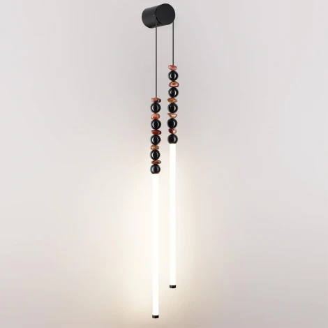 Настенный светильник Odeon Light Monella 7187/16WL черный/акрил/агат/металл IP20 LED 16W 3500K 220V