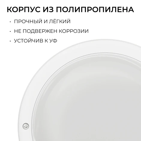 Настенно-потолочный светильник светодиодный OGM О28-02
