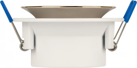 Встраиваемый точечный светильник ЭРА KL103 WH/GD (12V, круглые)