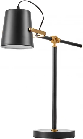 Настольная лампа Lumina Deco Fela LDT 7733-1 BK+MD (220V)