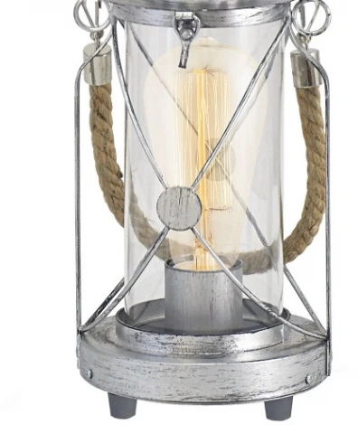 Настольная лампа с выключателем в виде керосиновой лампы Eglo Bradford 49284