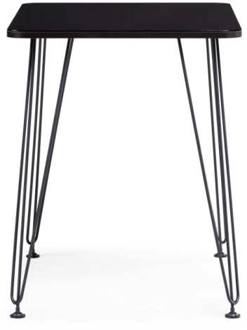 Стол стеклянный Хумфри черный 514795 Woodville