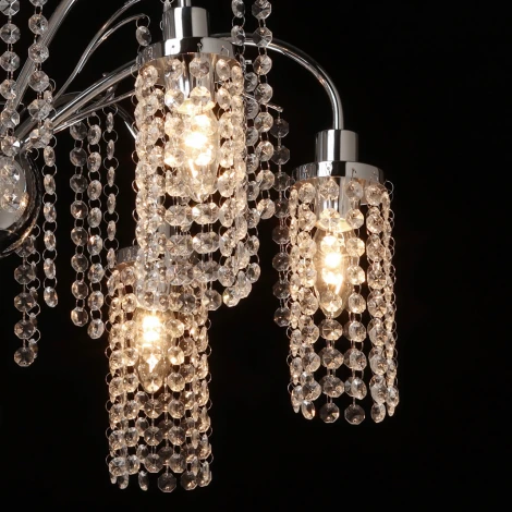 Подвесная люстра DeMarkt Бриз 111017706 (220V, подвески, на цепи)