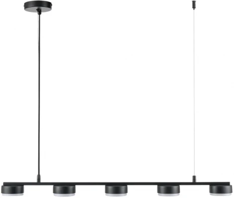 Подвесной светильник Lumion Torina 8117/5 черный, металл LED GX53 5*7W 220V (на тросе)