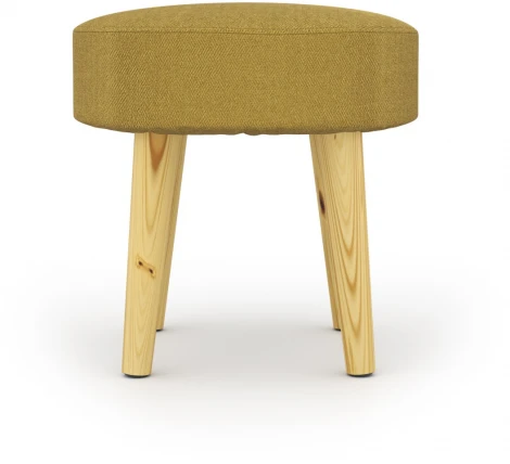 Пуф Arsko Сканди 2 горчичная рогожка