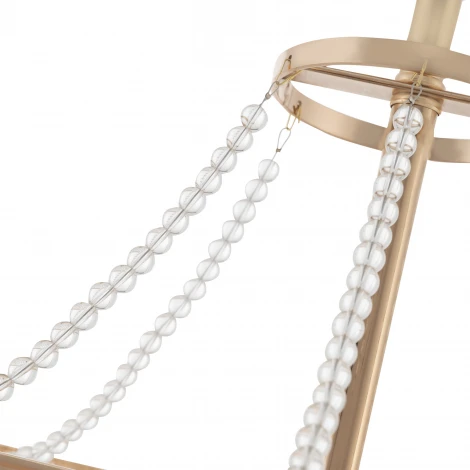 Потолочная люстра на штанге Arte Milano Sorrento-1009 371009/8/50/600 GD