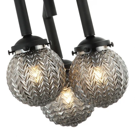 Подвесной светильник Stilfort Grozde 2133/02/03P (220V, на проводе, шарики, молекулы)