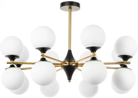 Потолочная люстра Arte Lamp Mimosa A3649PL-16PB