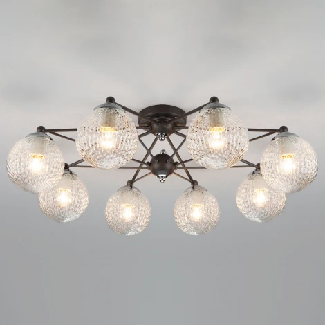 Потолочная люстра Eurosvet Karo 70077/8 графит