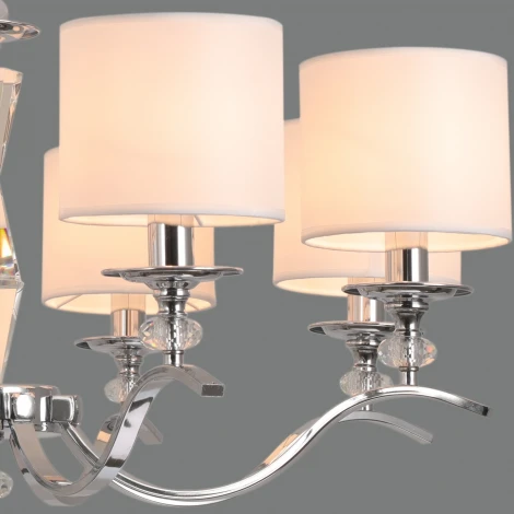 Подвесная люстра ILLUMICO IL1364-8PPA-29 CR (220V, на цепи)