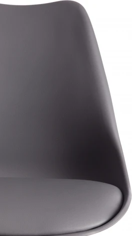 Стул барный TULIP BAR (mod. C1014H) / 1 шт. в упаковке (Пластик,Дерево /Серый)