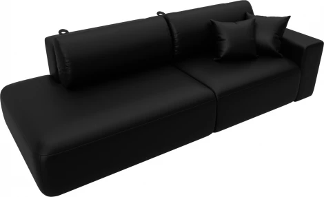 Диван прямой Лига-036 НПБ Модерн подлокотник справа Лига Диванов (Экокожа) арт.127712