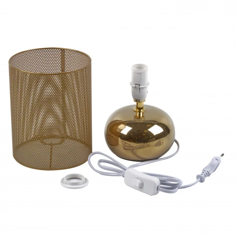 Настольная лампа Золотой/Медный Uniel UML-B307 E14 GOLD/COPPER