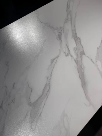 Стол обеденный IST-CASA Блум ART2922-140W, 140х80х75 см, белая керамика/черный