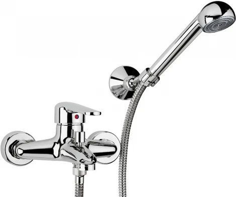 Смеситель Paini Cooper 80CR105KM для ванны с душем