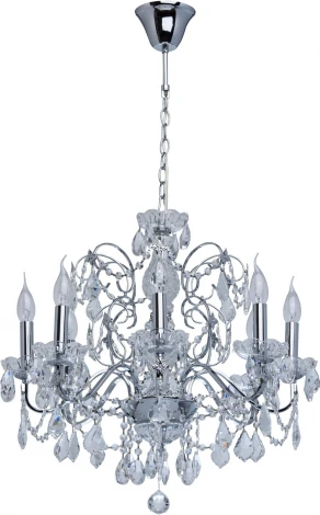Подвесная люстра MW-Light Каролина 367013408 (220V, на цепи, подсвечник, свеча)