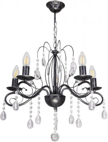 Подвесная люстра De City Лада 442010605 (220V, подвески, на цепи, подсвечник, свеча)