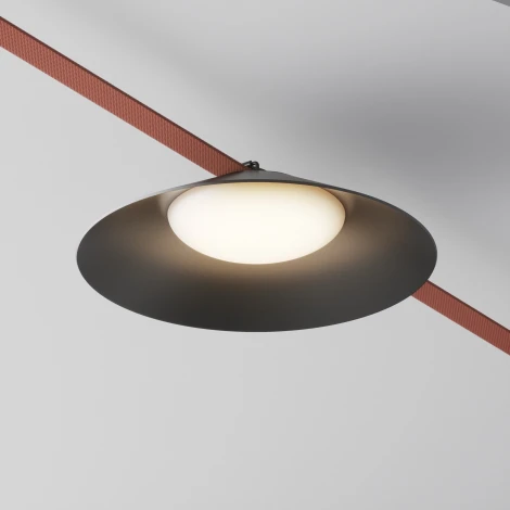 Трековый светильник ременной Maytoni Campana Parity TR127B-12W3K-B 48V 3000K 12Вт черный (LED)