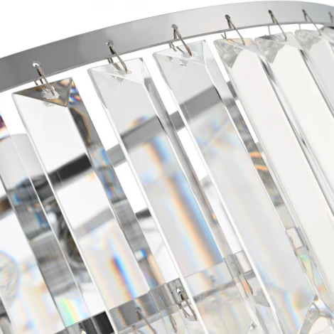 Потолочная люстра каскадная хрустальная Arte Milano Sorrento-7209 377209/7/490 CR (220V, круглые)